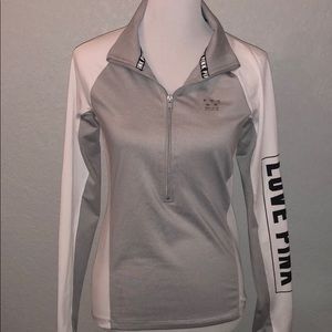 NWT Victoria’s Secret PINK Half-zip Jacket
